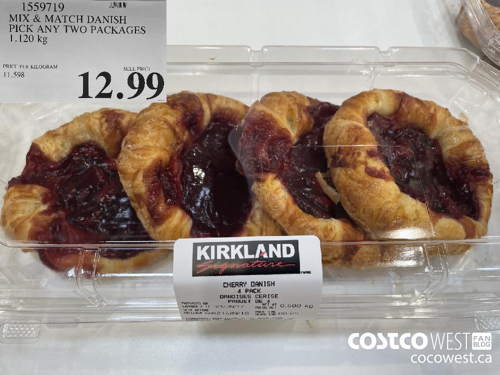 1559719 MIX & MATCH DANISH PICK ANY TWO PACKAGES 1.120 kg $12.99