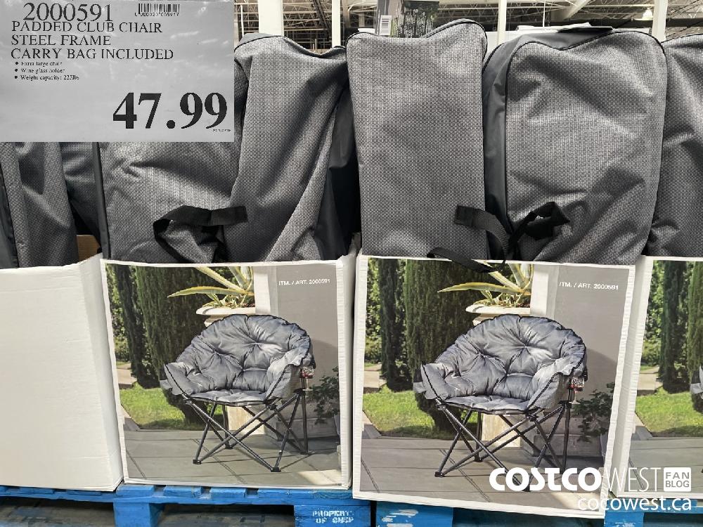 costco padded club chair