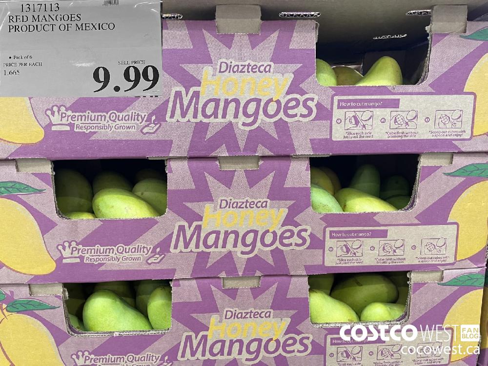 1317113 RED MANGOES PRODUCT OF MEXICO $9.99