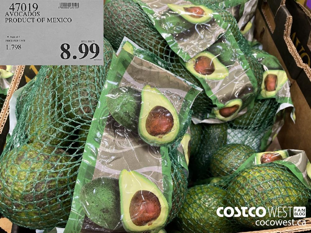 47019 AVOCADOS PRODUCT OF MEXICO $8.99