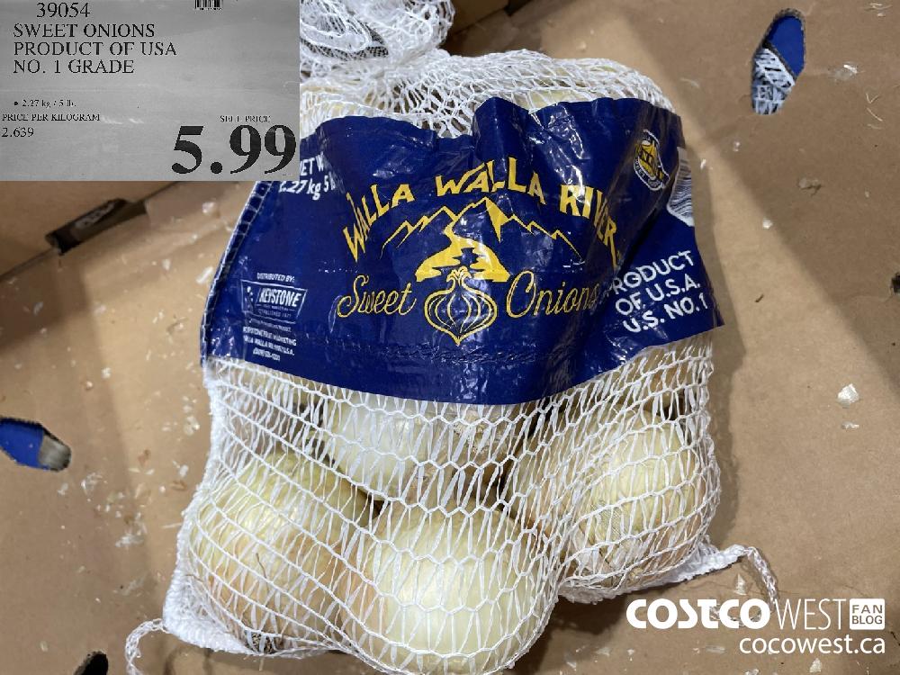 39054 SWEET ONIONS PRODUCT OF USA NO. 1 GRADE $5.99