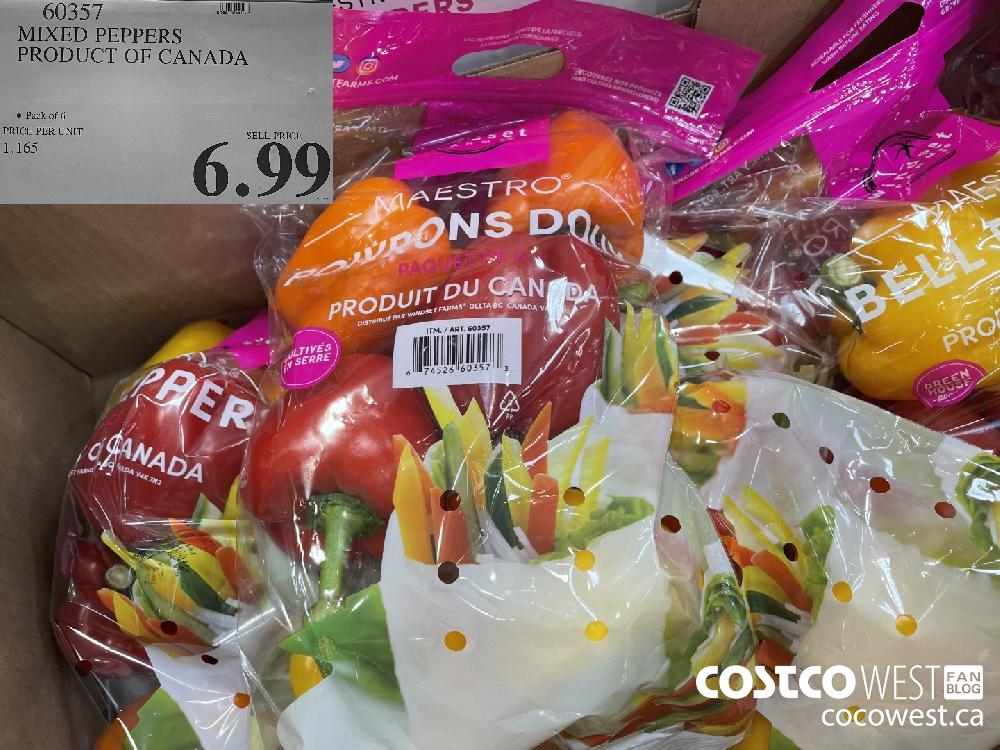 60357 MIXED PEPPERS PRODUCT OF CANADA $6.99