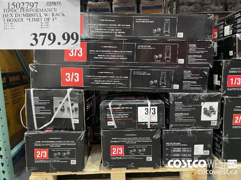 Tonic performance dumbbells costco hot sale