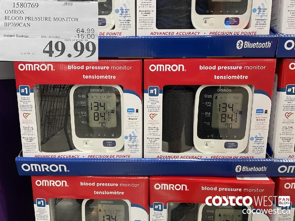 costco omron blood pressure monitor wrist