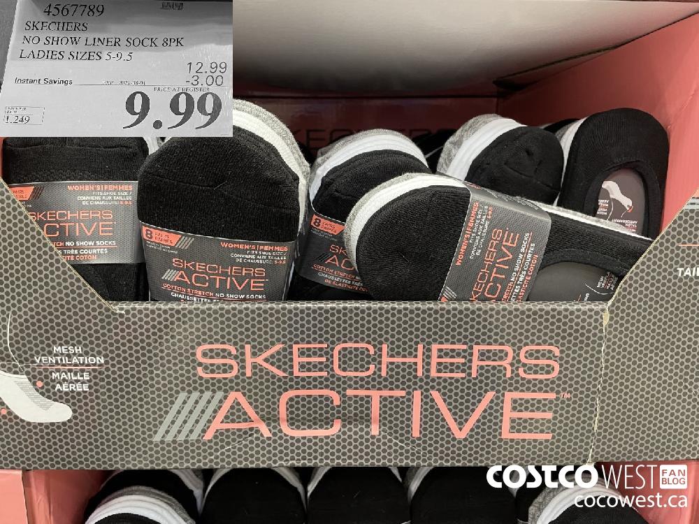 skechers liner socks costco