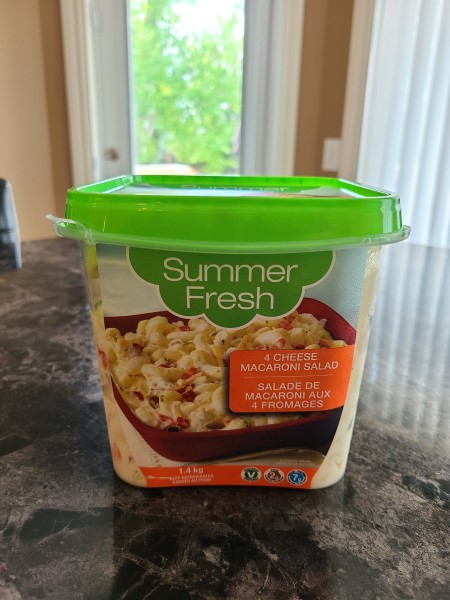 Costco Summer Fresh Four Cheese Macaroni Salad Review - Costco West Fan ...