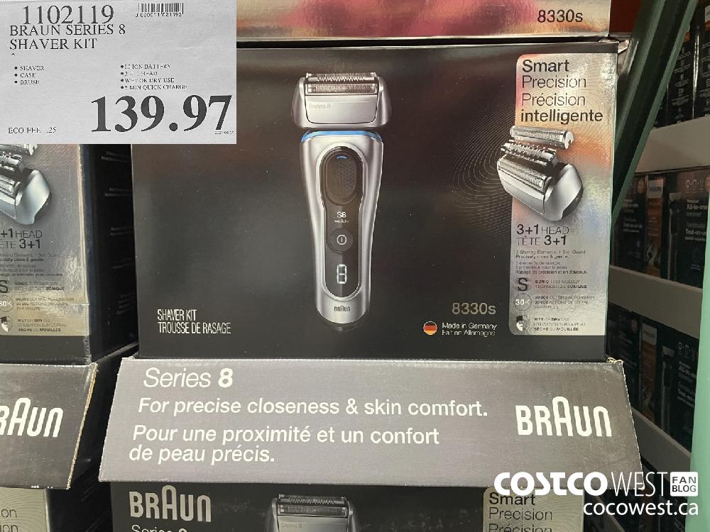 1102119 BRAUN SERIES 8 SHAVER KIT $139.97