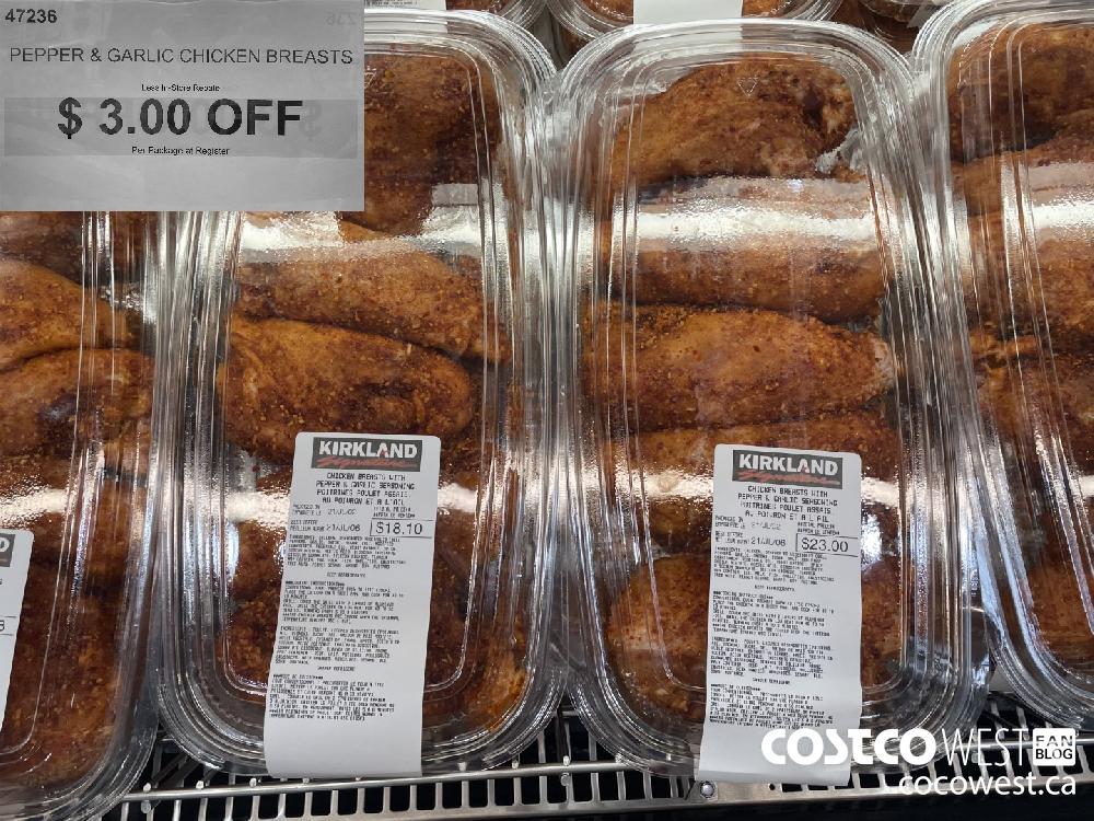 47236 PEPPER & GARLIC CHICKEN BREASTS ($3.00 INSTANT SAVINGS)