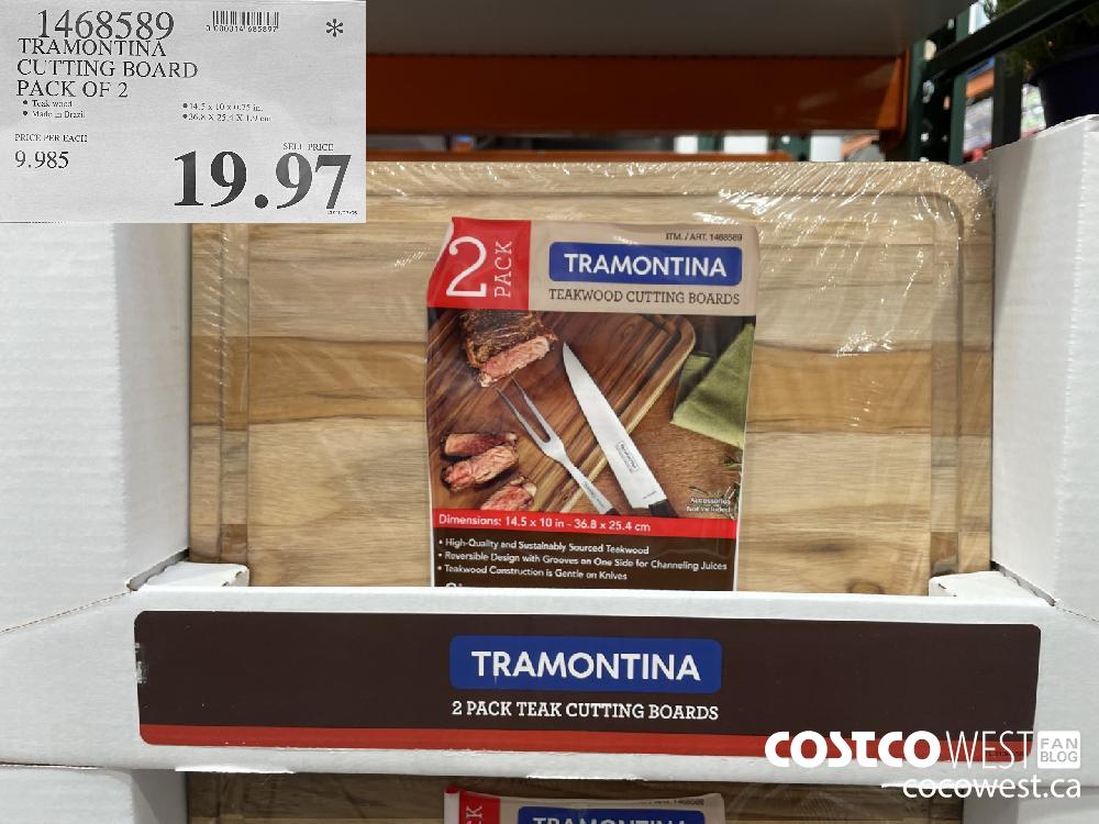 Tramontina 2-Pack Teakwood Cutting Boards