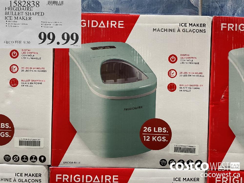 1582838 FRIGIDAIRE BULLET SHAPED ICE MAKER $99.99