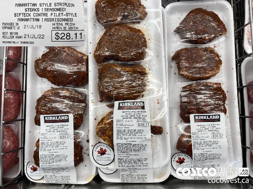 17187 MANHATTAN STYLE STRIPLOIN STEAKS ( SEASONED) $37.99
