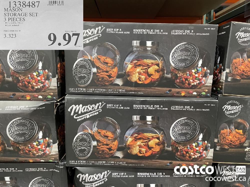 1338487 MASON STORAGE SET 3 PIECES $9.97