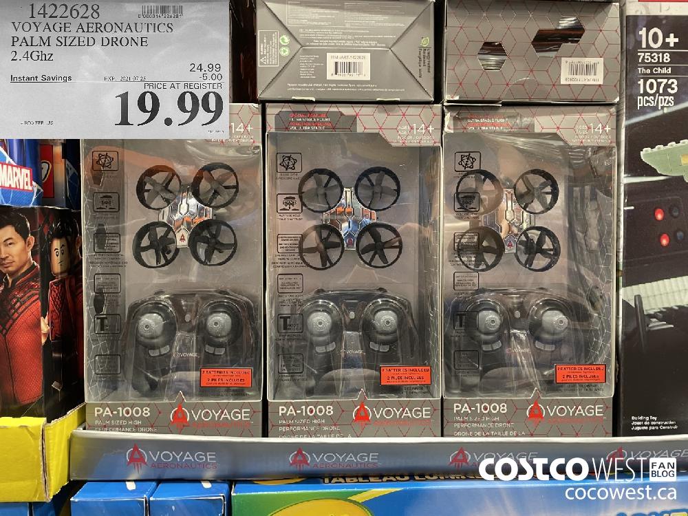1422628 VOYAGE AERONAUTICS PALM SIZED DRONE 2.4Ghz ($5.00 INSTANT SAVINGS EXPIRES ON 2021-07-25) $19.99