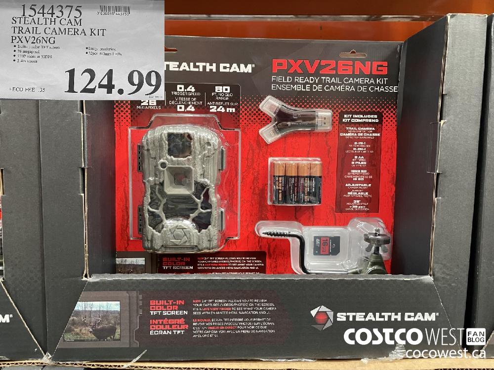 1544375 STEALTH CAM TRAIL CAMERA KIT PXV26NG $124.99