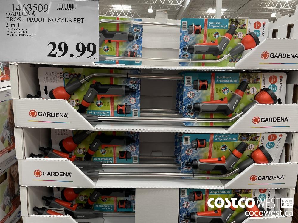 1463509 GARDENA FROST PROOF NOZZLE SET 3 in 1 $29.99