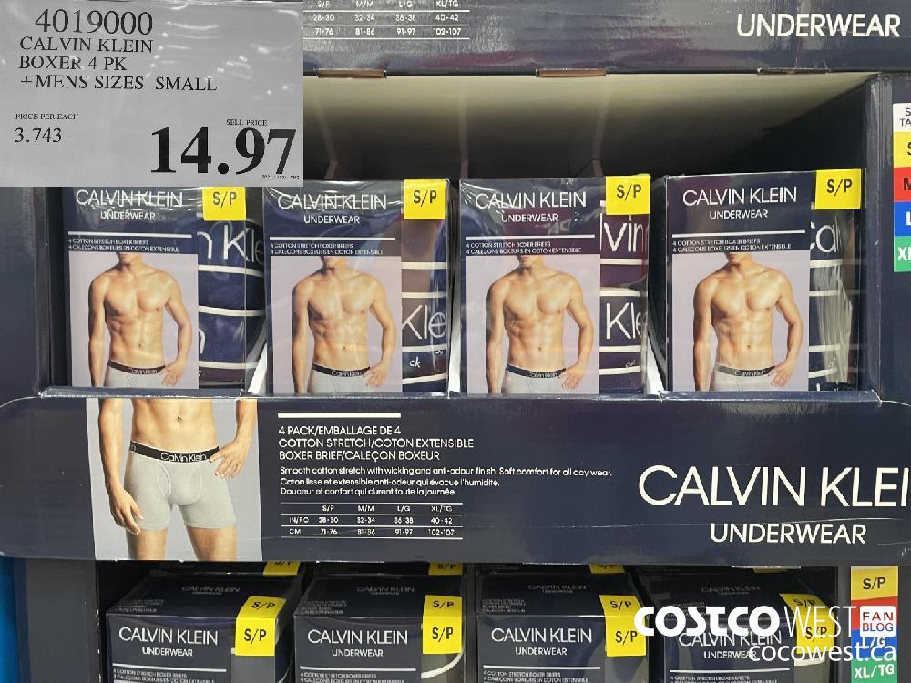 Domestic Costco open market customer purchase CK boxer underwear