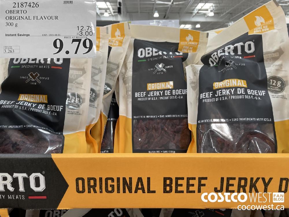 2187426 OBERTO ORIGINAL FLAVOUR 300 g ($3.00 INSTANT SAVINGS EXPIRES ON 2021-04-01) $9.79