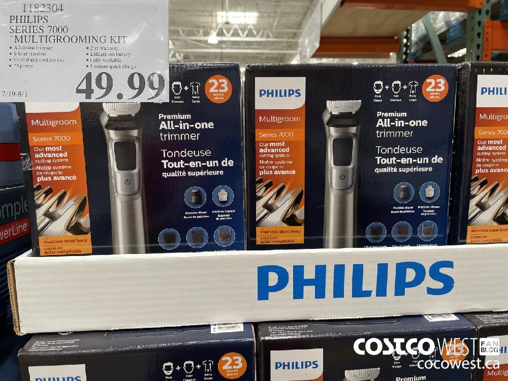 1182304 PHILIPS SERIES 7000 MULTIGROOMING KIT $49.99