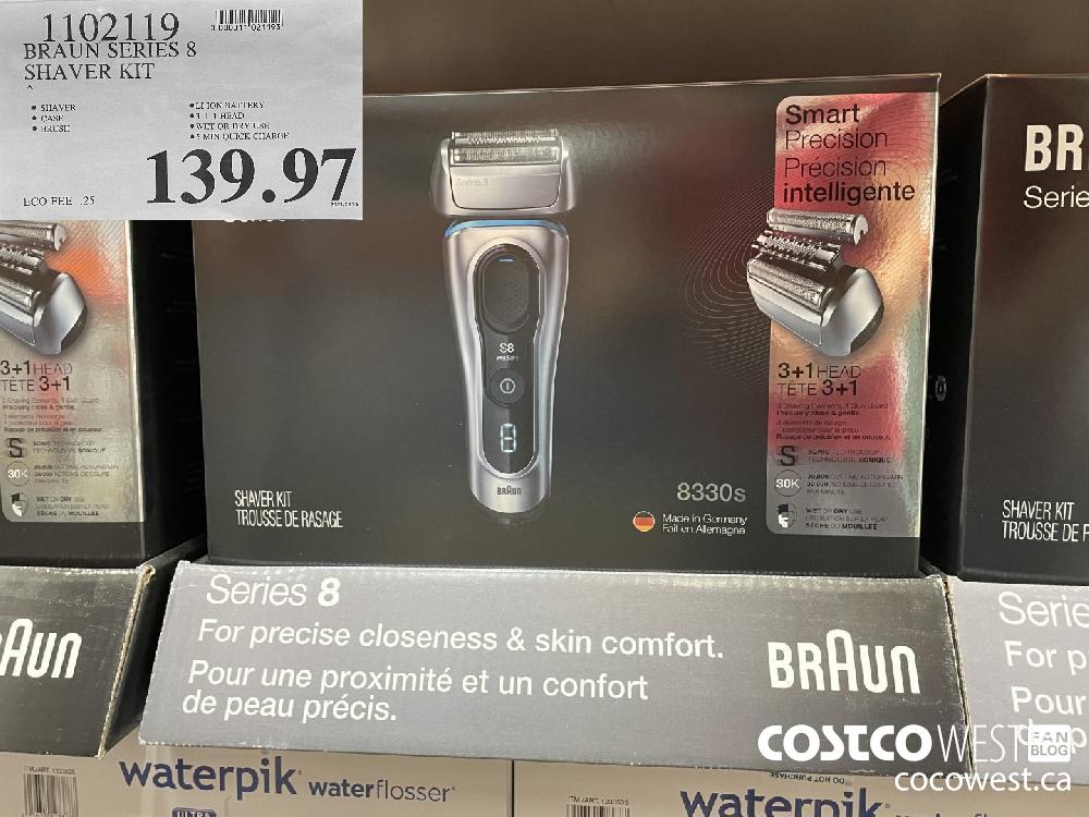 1102119 BRAUN SERIES 8 SHAVER KIT $139.97