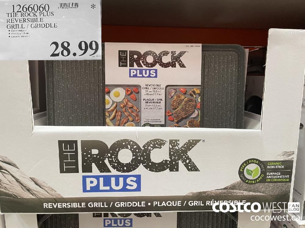 1266060 THE ROCK PLUS REVERSIBLE GRILL / GRIDDLE $28.99