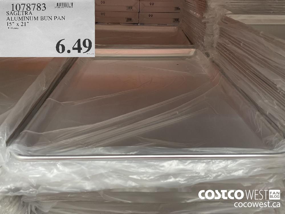 1078783 SAGETRA ALUMINUM BUN PAN 15" x 21" $6.49