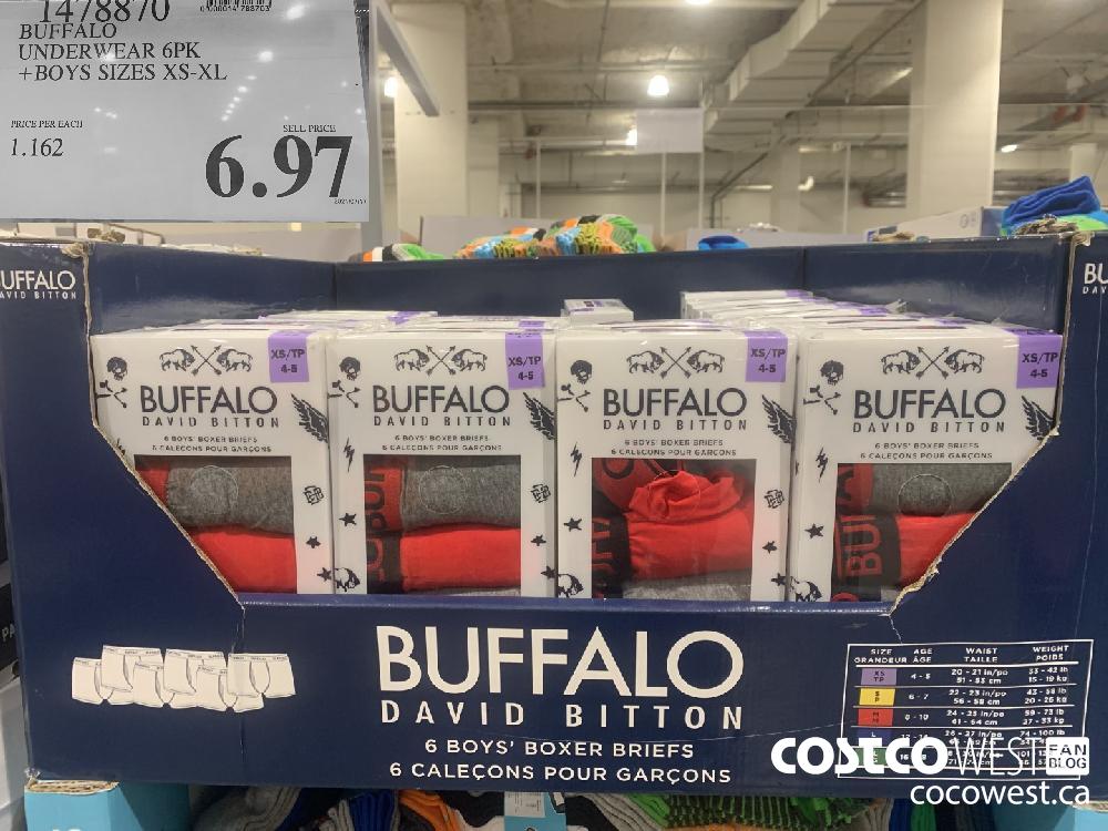 Costco Wholesale Australia - Save $5 on these soft and comfortable Buffalo  Hipster Underwear at Costco. Valid for a limited time only, hurry into your  local Costco warehouse today! While stocks last