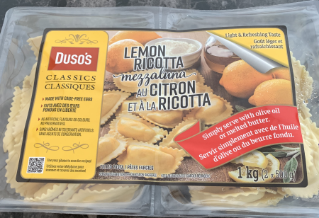 Duso S Lemon Ricotta Mezzaluna Review Costco West Fan Blog