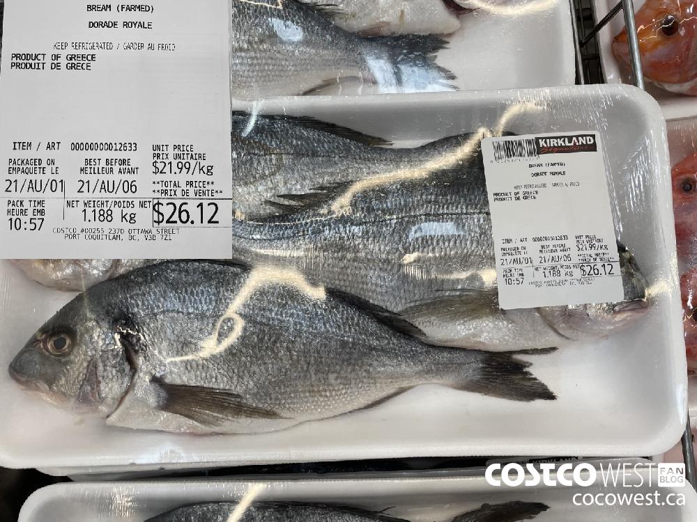 12633 BREAM (FARMED) $21.99