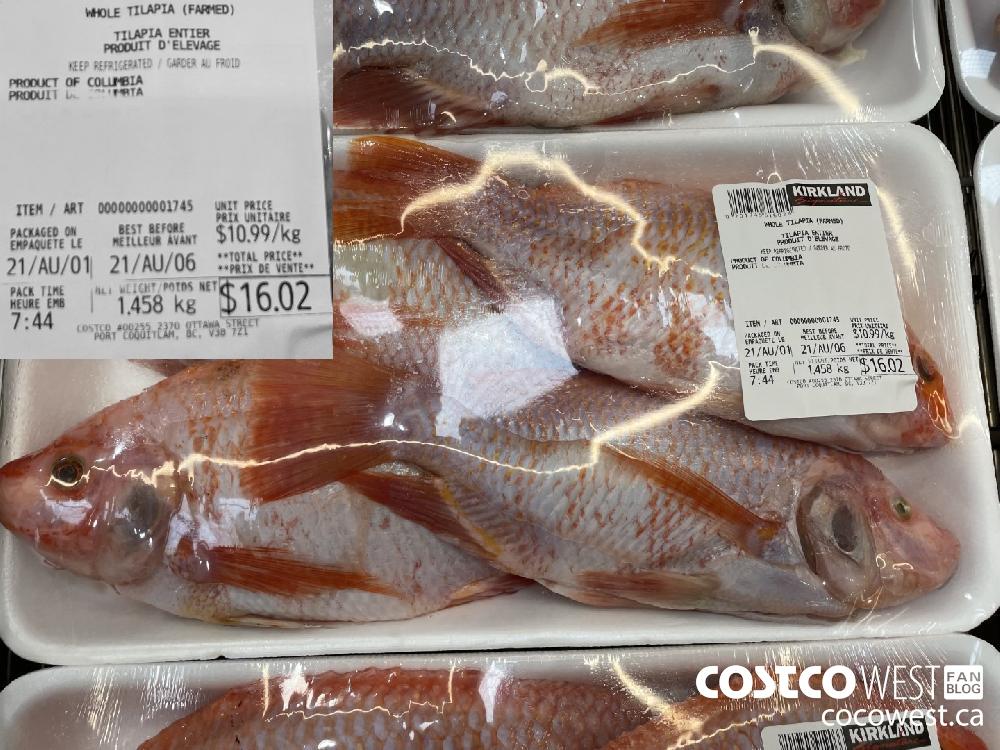 1745 WHOLE TILAPIA (FARMED) $10.99