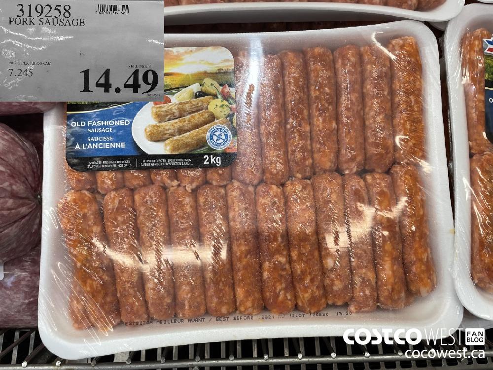319258 PORK SAUSAGE $14.49