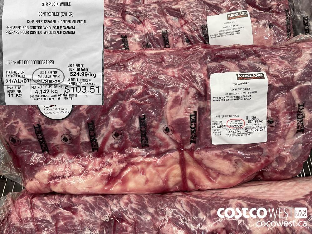 21828 STRIP LOIN WHOLE $24.99