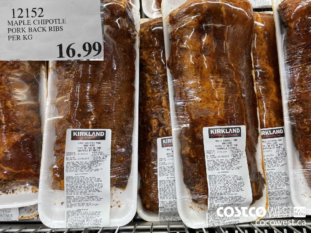 17152 MAPLE CHIPOTLE PORK BACK RIBS $16.99