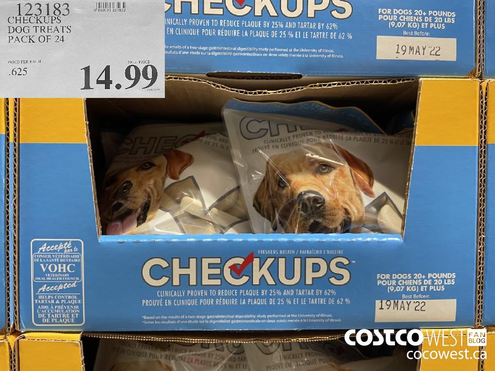 Checkups dental shop dog treats recall