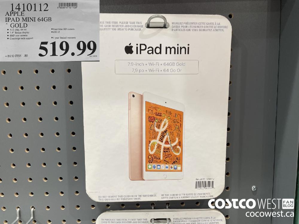 1410112 APPLE IPAD MINI 64GB GOLD $519.99