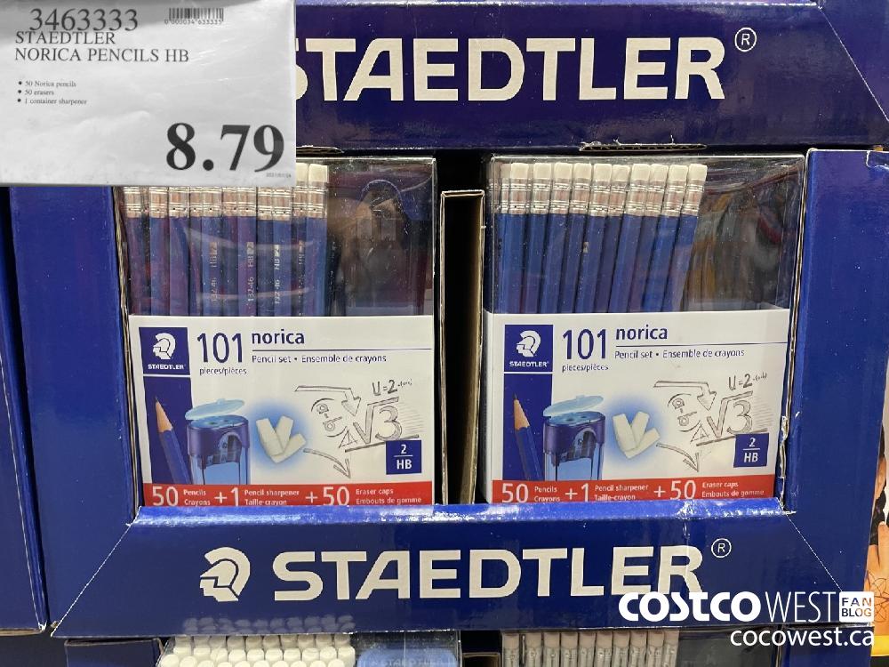 3463333 STAEDTLER NORICA PENCILS HB $8.79