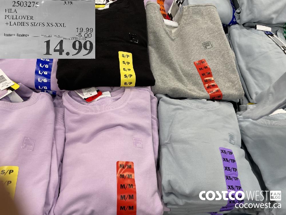 Fila shirts cheap costco