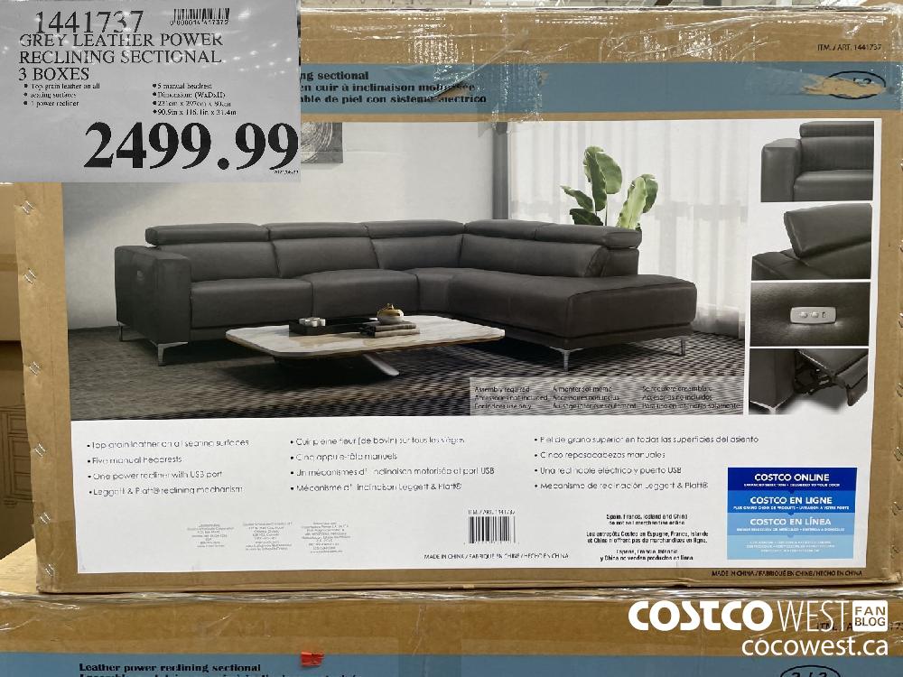 Costco latham park deals sectional