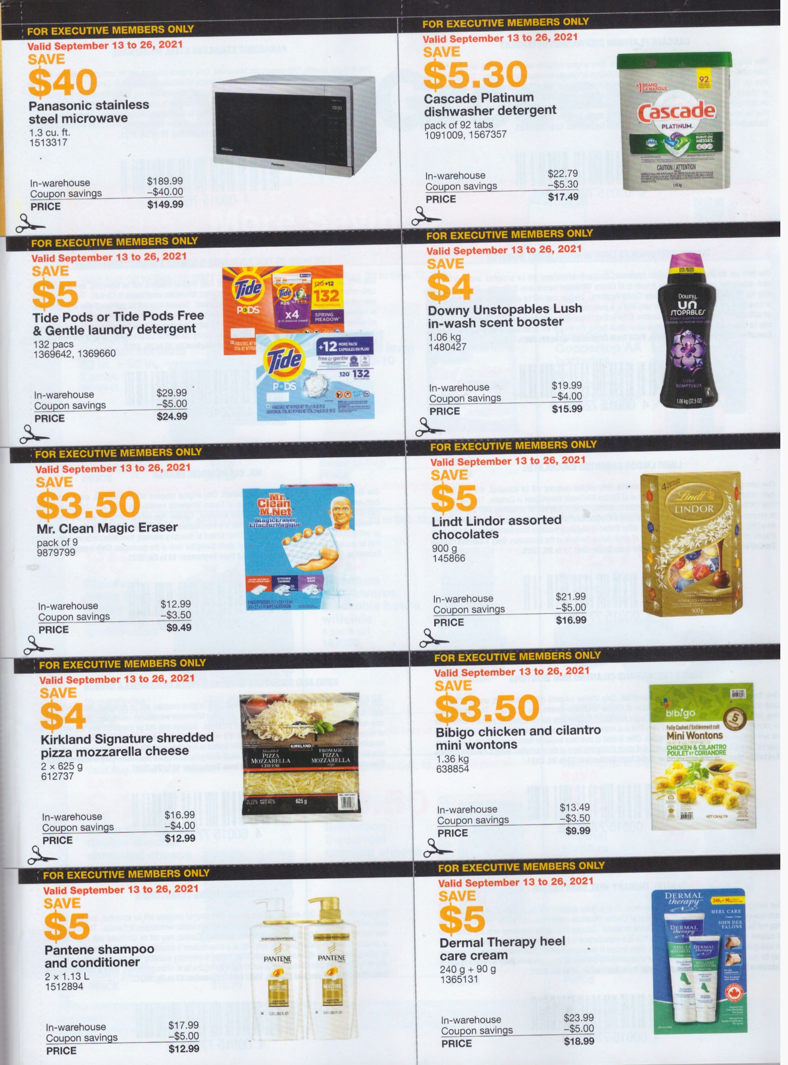 Costco Executive Coupons Aug 30 Sep 26, 2021 Costco West Fan Blog