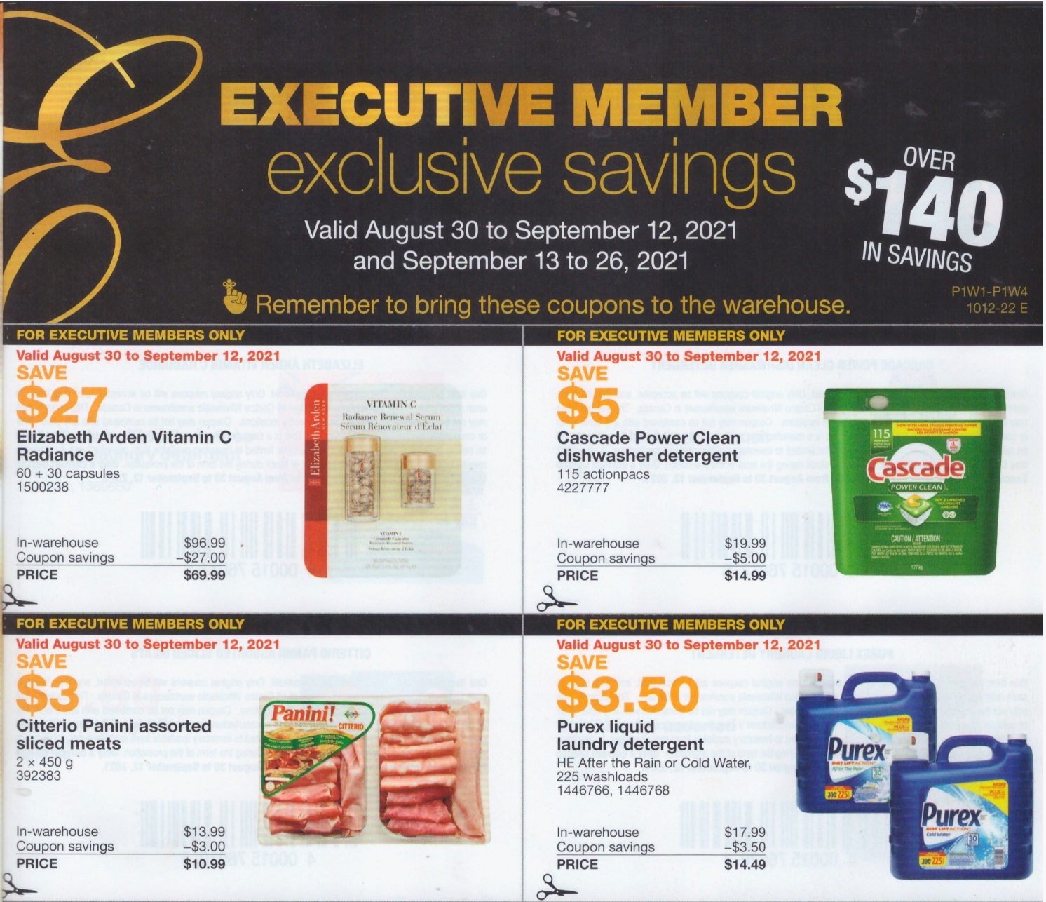 Costco Executive Coupons Aug 30 Sep 26, 2021 Costco West Fan Blog