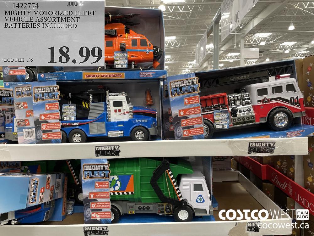 1422774 MIGHTY MOTORIZED FLEET VEHICLE ASSORTMENT BATTERIES INCLUDED $18.99