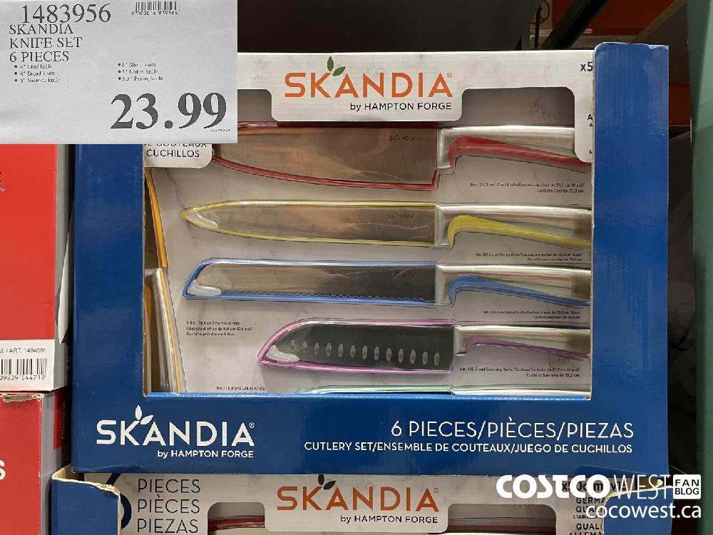 1483956 SKANDIA KNIFE SET 6 PIECES $23.99