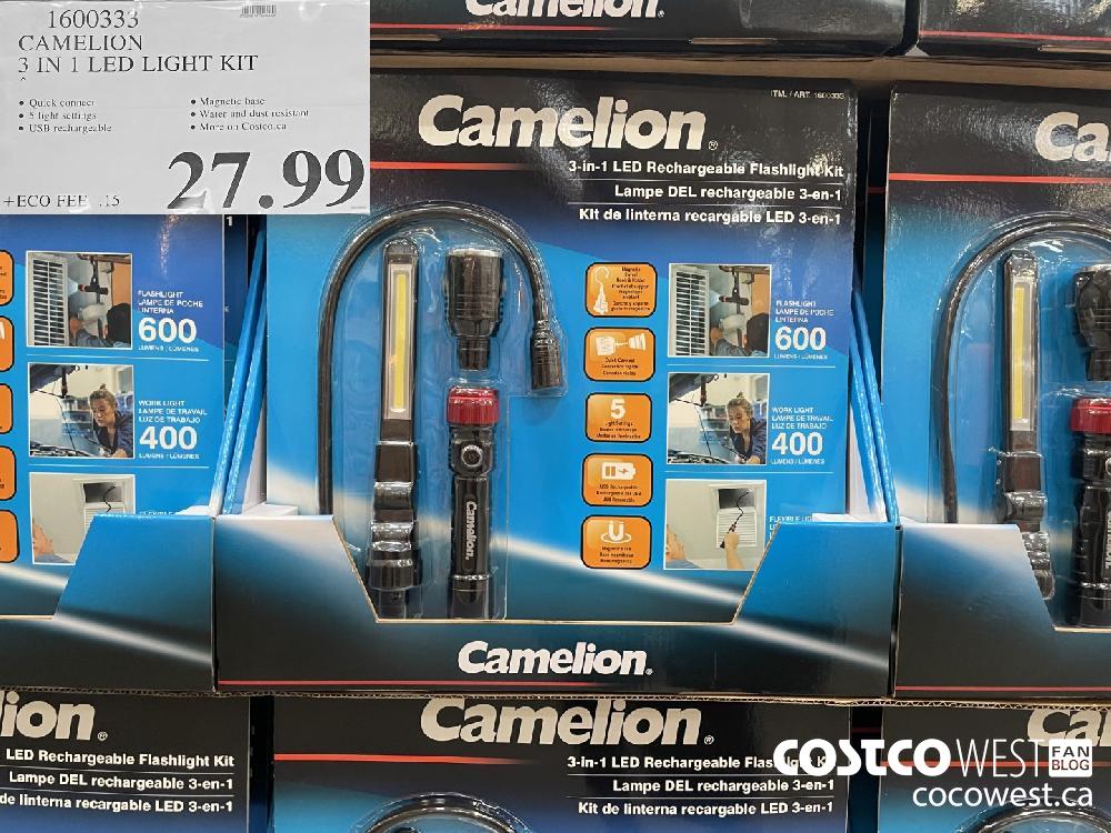 1600333 CAMELION 3 IN 1 LED LIGHT KIT $27.99