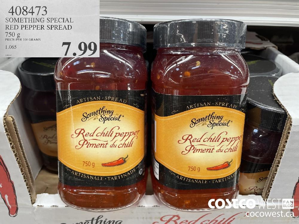408473 SOMETHING SPECIAL RED PEPPER SPREAD 750 g $7.99