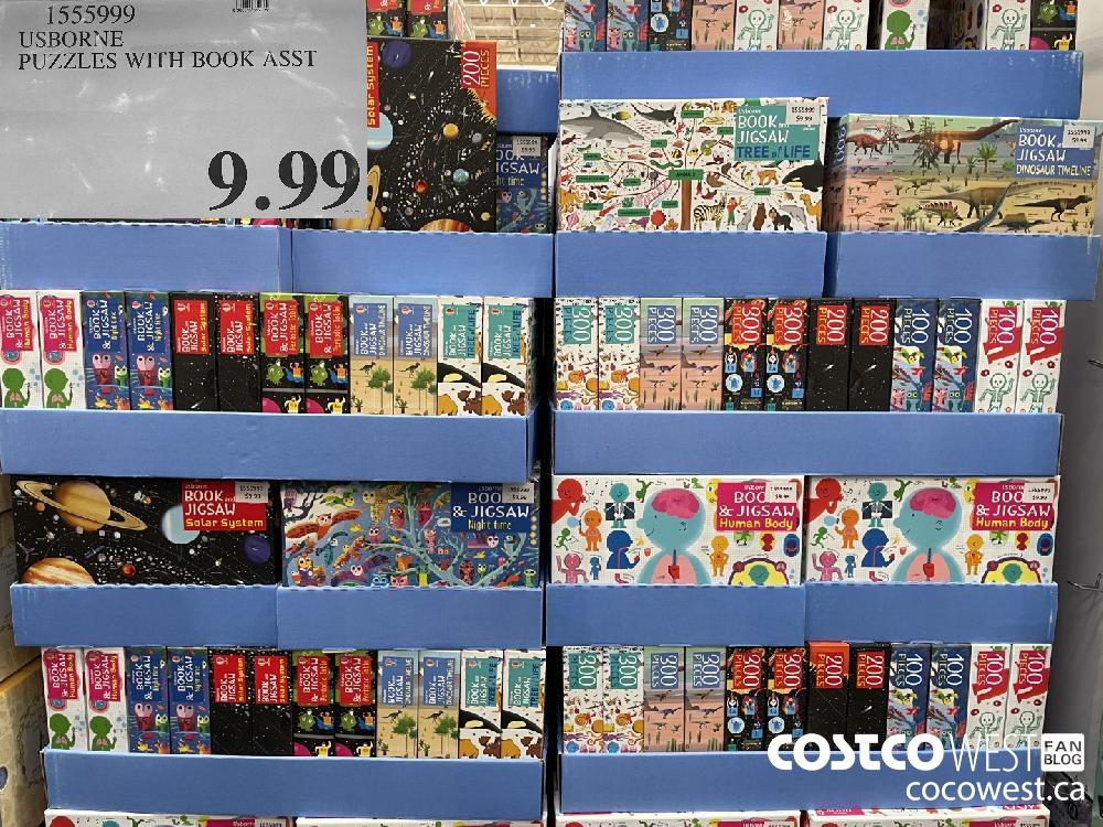 1555999 USBORNE PUZZLES WITH BOOK ASST $9.99