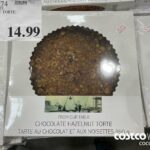 1567274CHOCOLATE HAZELNUT TORTE 9 inch $14.99