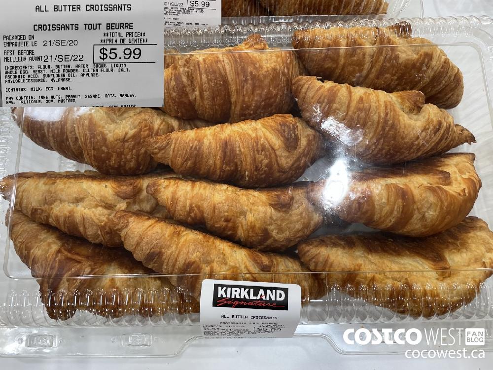 1422614 ALL BUTTER CROISSANTS $5.99