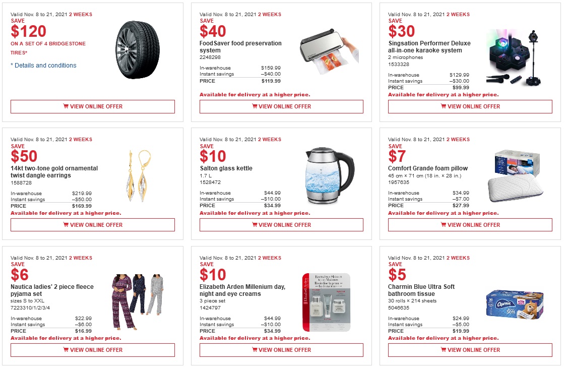 Costco Flyer u0026 Costco Sale Items for Nov 8-14, 2021, for BC, AB, SK, MB -  Costco West Fan Blog
