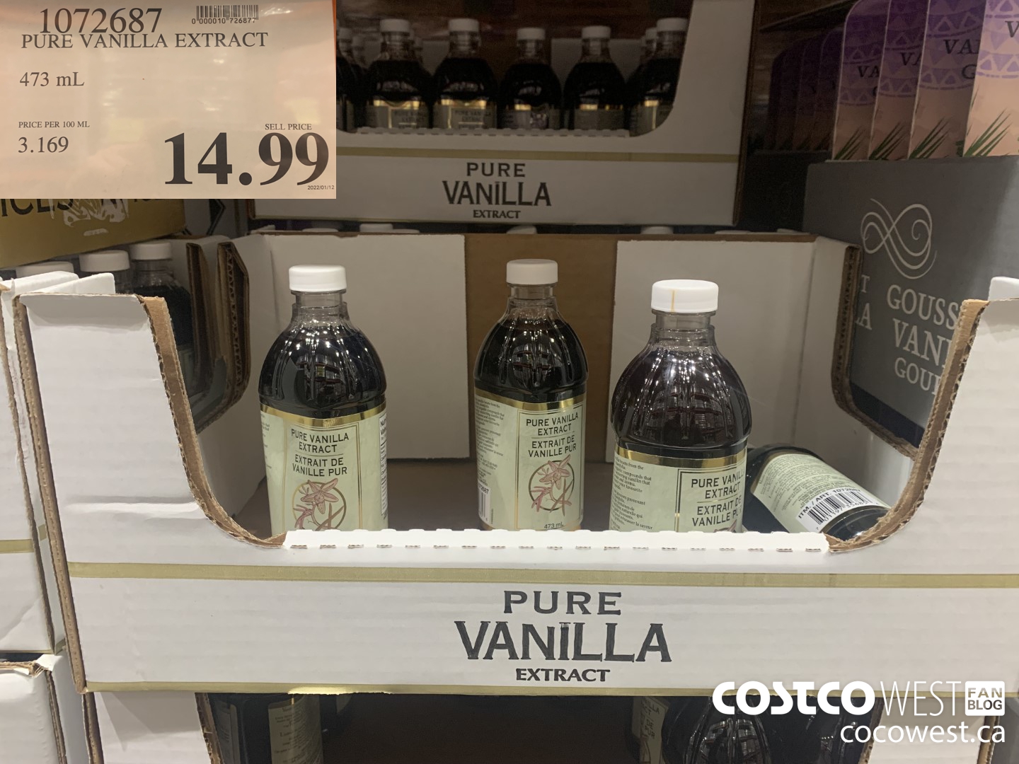 Weekend Update Costco Sale Items For Jan 14 16 2022 For BC AB MB   PURE VANILLA EXTRACT 473 ML  20220114 79830 