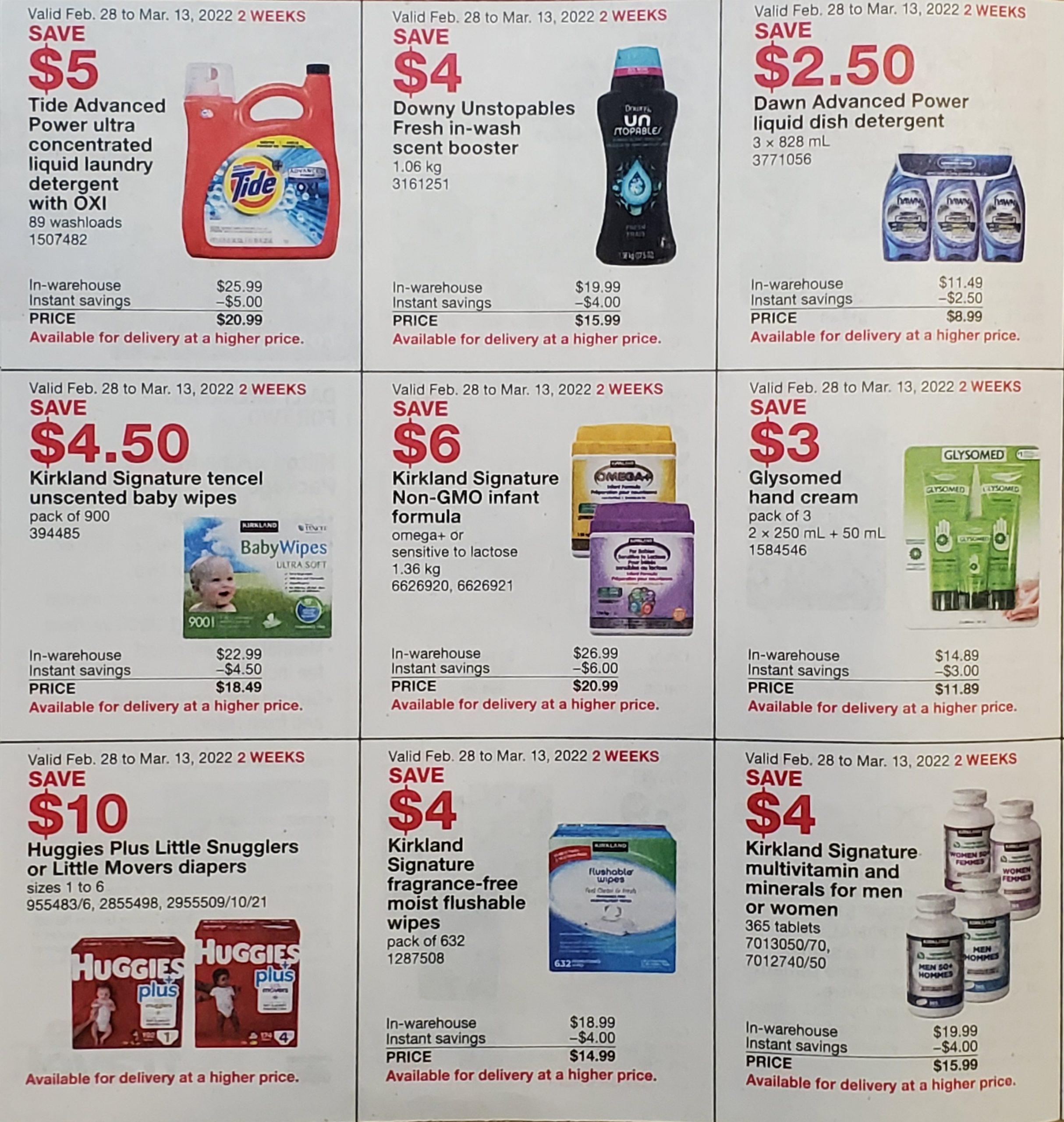 Part 2 - Costco unadvertised deals of the week starting February 22nd -  Save Money in Winnipeg