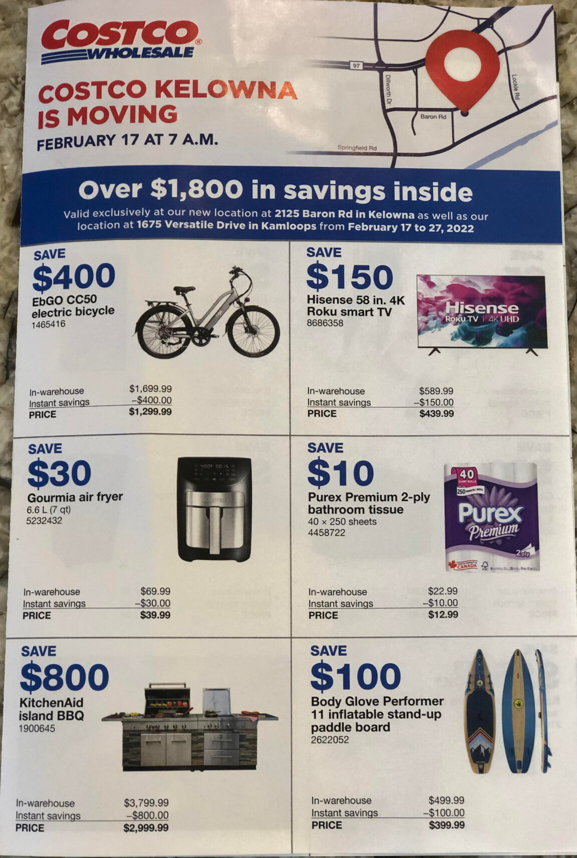 Kelowna Costco Grand Opening Exclusive Flyer & PS5 Available
